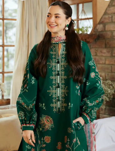 Luxury Dhanak 3 Piece Embroidered