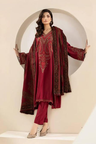 Lawn 3 Piece Suit Embroidered