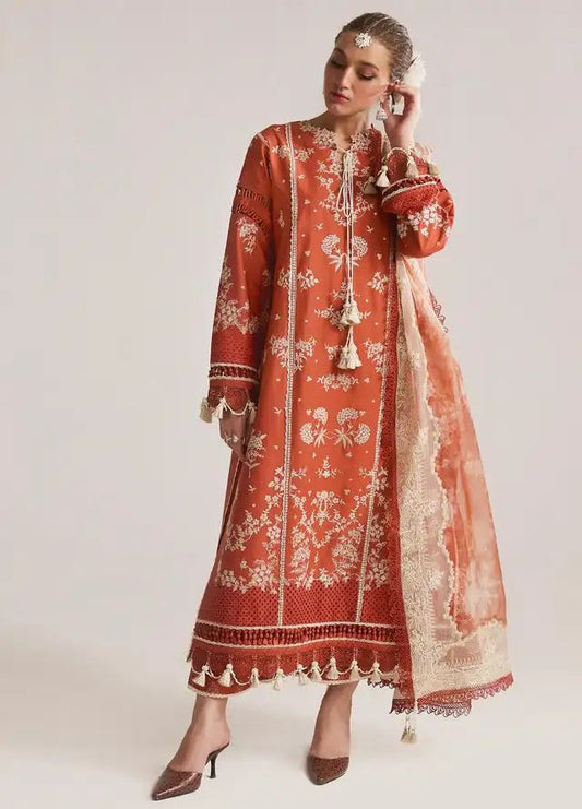 Luxury Dhanak 3 Piece Embroidered