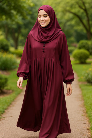 Elegant Kaftan Style Abaya