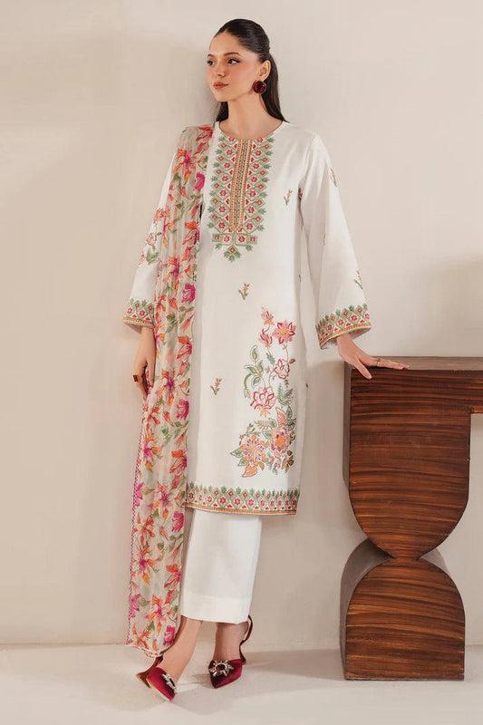 Premium Lawn 3Pc Embroidered