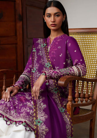 Premium Dhanak 3 Piece Embroidered