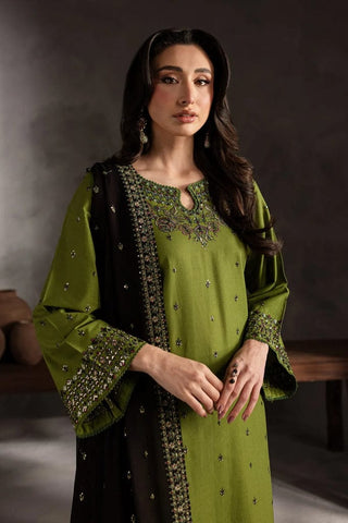 Luxury Dhanak 3 Piece Embroidered