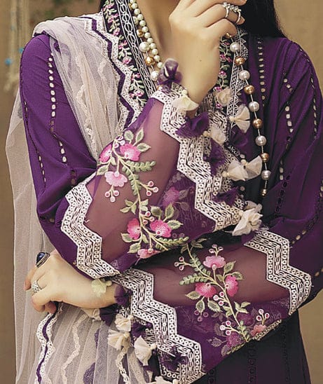Premium Linen 3 Piece Embroidered