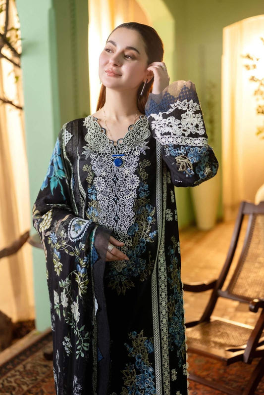 Luxury Dhanak 3 Piece Embroidered
