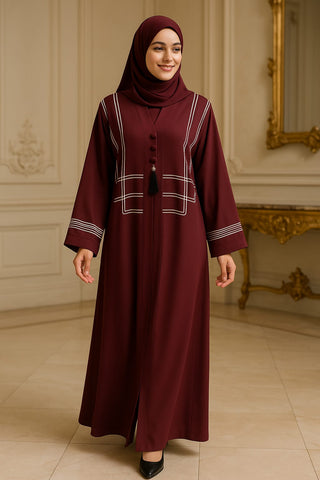 Elegant TikTok Abaya