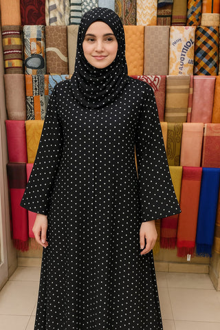 Soft Chiffon Double Abaya