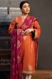 Fine Quality Lawn 3Pc Embroidered