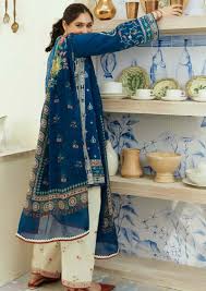 Luxury Lawn 3 Piece Chikankari