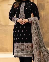 Luxury Lawn 3Pc Embroidered