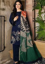 Fine Quality Lawn 3Pc Embroidered