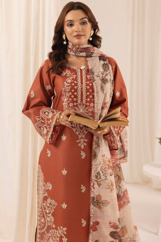 Luxury Dhanak 3 Piece Embroidered