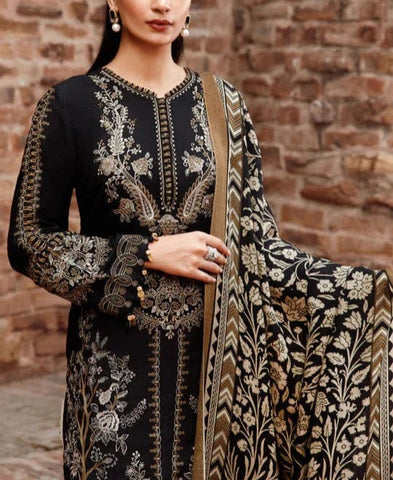 Luxury Dhanak 3 Piece Embroidered