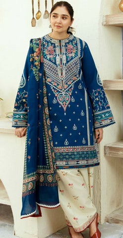 Luxury Lawn 3 Piece Chikankari