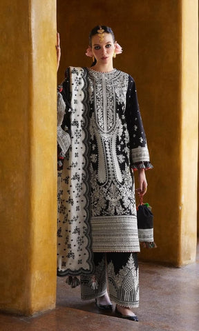 Premium Dhanak 3 Piece Embroidered